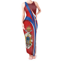 Second Empire of Haiti Personalized Tank Maxi Dress Imperial Flag of Haiti 1849-1859