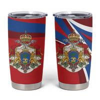 Second Empire of Haiti Personalized Tumbler Cup Imperial Flag of Haiti 1849-1859