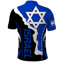 Israel Polo Shirt Stars of David Sporty Style - Wonder Print Shop