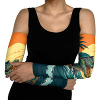 Everglades Alligator Alcatraz Vintage Arm Sleeves - Wonder Print Shop