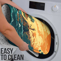 Everglades Alligator Alcatraz Vintage Bathroom Set - Wonder Print Shop