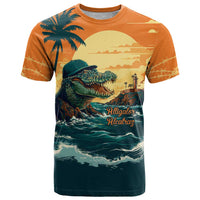 Everglades Alligator Alcatraz Vintage T Shirt - Wonder Print Shop