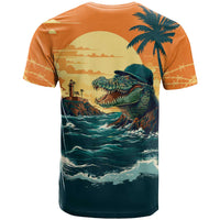 Everglades Alligator Alcatraz Vintage T Shirt - Wonder Print Shop