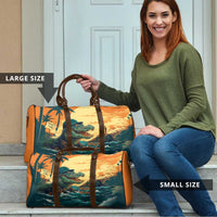 Everglades Alligator Alcatraz Vintage Travel Bag - Wonder Print Shop