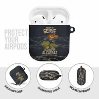 Ready To Serve Alligator Alcatraz AirPods Case - Wonder Print Shop