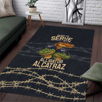 Ready To Serve Alligator Alcatraz Area Rug - Wonder Print Shop