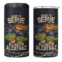 Ready To Serve Alligator Alcatraz 4 in 1 Can Cooler Tumbler - Wonder Print Shop