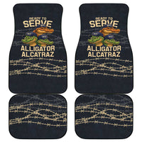 Ready To Serve Alligator Alcatraz Car Mats - Wonder Print Shop