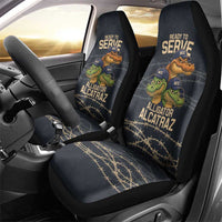 Ready To Serve Alligator Alcatraz Car Seat Cover - Wonder Print Shop