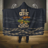 Ready To Serve Alligator Alcatraz Hooded Blanket - Wonder Print Shop