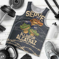 Ready To Serve Alligator Alcatraz Men Tank Top - Wonder Print Shop