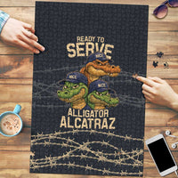 Ready To Serve Alligator Alcatraz Puzzle - Wonder Print Shop