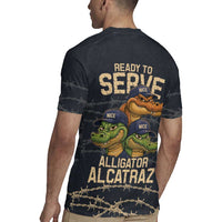 Ready To Serve Alligator Alcatraz Rugby Jersey - Wonder Print Shop