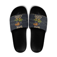 Ready To Serve Alligator Alcatraz Slide Sandals - Wonder Print Shop