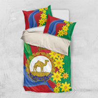 Eritrea New Year Personalized Bedding Set Enkutatash Adey Abeba Flower Art LT9 - Wonder Print Shop