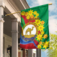 Eritrea New Year Personalized Garden Flag Enkutatash Adey Abeba Flower Art - Wonder Print Shop