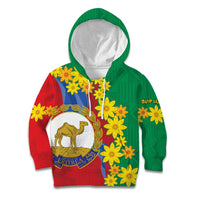 Eritrea New Year Personalized Kid Hoodie Enkutatash Adey Abeba Flower Art - Wonder Print Shop