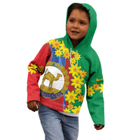 Eritrea New Year Personalized Kid Hoodie Enkutatash Adey Abeba Flower Art - Wonder Print Shop
