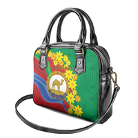Eritrea New Year Personalized Shoulder Handbag Enkutatash Adey Abeba Flower Art