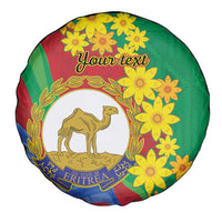 Eritrea New Year Personalized Spare Tire Cover Enkutatash Adey Abeba Flower Art - Wonder Print Shop