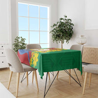 Eritrea New Year Personalized Tablecloth Enkutatash Adey Abeba Flower Art - Wonder Print Shop