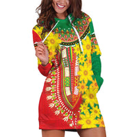 Ethiopian New Year Hoodie Dress Enkutatash Adey Abeba Flower Art - Wonder Print Shop