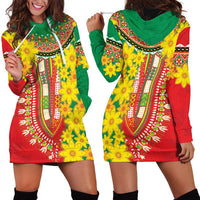 Ethiopian New Year Hoodie Dress Enkutatash Adey Abeba Flower Art - Wonder Print Shop