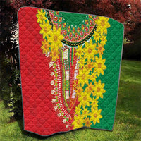 Ethiopian New Year Quilt Enkutatash Adey Abeba Flower Art - Wonder Print Shop