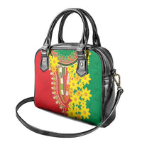 Ethiopian New Year Shoulder Handbag Enkutatash Adey Abeba Flower Art