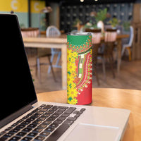 Ethiopian New Year Skinny Tumbler Enkutatash Adey Abeba Flower Art - Wonder Print Shop