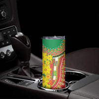 Ethiopian New Year Skinny Tumbler Enkutatash Adey Abeba Flower Art - Wonder Print Shop