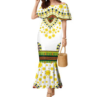 Enkutatash Dashiki and Adey Abeba Mermaid Dress - Wonder Print Shop
