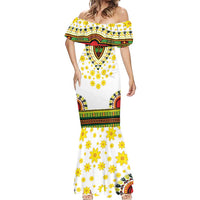 Enkutatash Dashiki and Adey Abeba Mermaid Dress - Wonder Print Shop