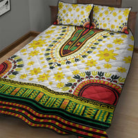 Enkutatash Dashiki and Adey Abeba Quilt Bed Set - Wonder Print Shop