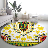 Enkutatash Dashiki and Adey Abeba Round Carpet