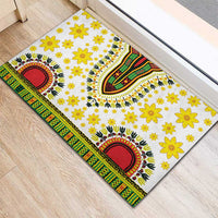 Enkutatash Dashiki and Adey Abeba Rubber Doormat - Wonder Print Shop