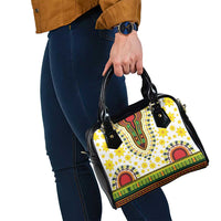 Enkutatash Dashiki and Adey Abeba Shoulder Handbag