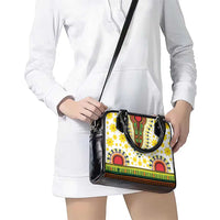 Enkutatash Dashiki and Adey Abeba Shoulder Handbag