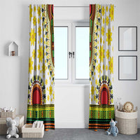 Enkutatash Dashiki and Adey Abeba Window Curtain - Wonder Print Shop