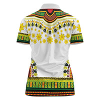 Enkutatash Dashiki and Adey Abeba Women Polo Shirt - Wonder Print Shop