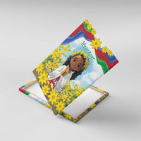 Happy Enkutatash Eritrea Personalized Canvas Wall Art Beautiful Girl Adey Abeba Flower LT9 - Wonder Print Shop