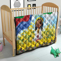Happy Enkutatash Eritrea Personalized Quilt Beautiful Girl Adey Abeba Flower - Wonder Print Shop