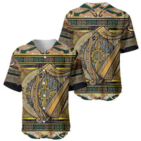 Ireland Shamrock Baseball Jersey Celtic Knot Traditional Irish Symbol LT9 - Wonder Print Shop