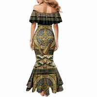 Ireland Shamrock Mermaid Dress Celtic Knot Traditional Irish Symbol - Wonder Print Shop