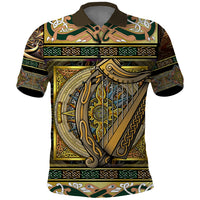 Ireland Shamrock Polo Shirt Celtic Knot Traditional Irish Symbol - Wonder Print Shop