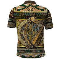Ireland Shamrock Polo Shirt Celtic Knot Traditional Irish Symbol - Wonder Print Shop