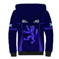 Scotland Rugby Sherpa Hoodie Scottish Thistle World Cup 2023 - Wonder Print Shop