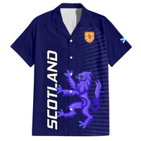 Scotland Rugby Family Matching Off Shoulder Long Sleeve Dress and Hawaiian Shirt Go Scottish World Cup Sporty Style - Wonder Print Shop