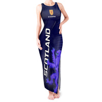 Scotland Rugby Tank Maxi Dress Go Scottish World Cup Sporty Style - Wonder Print Shop