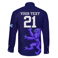 Custom Scotland Rugby Family Matching Mermaid Dress and Hawaiian Shirt Go Scottish World Cup Sporty Style LT9 - Wonder Print Shop